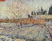 Obstgarten in Fr�hling nach van Gogh